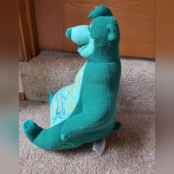 Disney Wisdom Series 3 of 12 Baloo from The Jungle Book Plush 14" - Picture 3 of 6